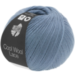 Lana Grossa Cool Wool Lace 02 Gołębi Niebieski