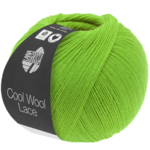 Lana Grossa Cool Wool Lace 55 Wiosenna Zieleń