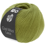 Lana Grossa Cool Wool Lace 38 Oliwkowy