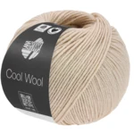 Lana Grossa Cool Wool Mélange 1507 Beżowy melanżowy