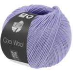 Lana Grossa Cool Wool Mélange 1498 Liliowy melanżowy