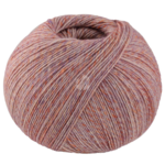 Lana Grossa Vintage Socks 1011 Melanżowany różowy/fioletowy/morelowy/bladożółty