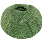 Lana Grossa Vintage Socks 1016 Melanżowany jasny-/mech-/szarozielony