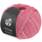 Lana Grossa Vintage Socks 1022 Różowy/pink melanż