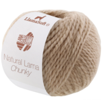 Natural Lama Chunky 10 Jasny beż