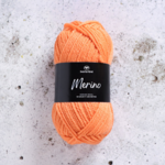 Svarta Fåret Merino 14 Melon kantalupa