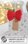 0-1628 Holly Red Bow by DROPS Design