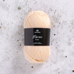 Svarta Fåret Merino Mini 07 Orzech makadamia