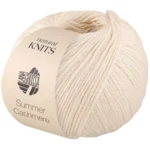 Lana Grossa Summer Cashmere 02 Kremowy