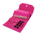 LYKKE Zestaw Drutów Wymiennych Blush, Magenta, 13 cm