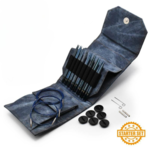 LYKKE Zestaw Wymiennych Drutów Okrągłych Indigo, Starter Set, Niebieski, 13 cm
