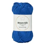 LindeHobby Bloom 8/8 Mercerized Cotton 35 Królewski niebieski