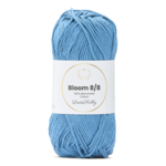 LindeHobby Bloom 8/8 Mercerized Cotton 16 Jeansowy niebieski