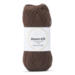 LindeHobby Bloom 8/8 Mercerized Cotton 08 Ciemnobrązowy
