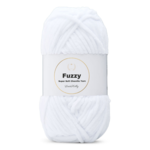 LindeHobby Fuzzy Chenille 01 Biały