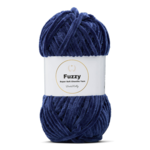 LindeHobby Fuzzy Chenille 17 Granatowy