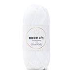 LindeHobby Bloom 8/4 Mercerized Cotton 02 Biały