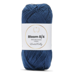 LindeHobby Bloom 8/4 Mercerized Cotton 17 Granatowy