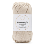 LindeHobby Bloom 8/4 Mercerized Cotton 39 Perłowy szary