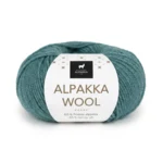 Du Store Alpakka Wool 516 Ciemna morska zieleń