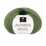 Du Store Alpakka Wool 580 Leśna zieleń melanż