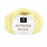 Du Store Alpakka Wool 560 Jasny żółty