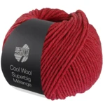 Lana Grossa Cool Wool Superbig 223 Wiśniowa czerwień melanż