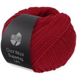 Lana Grossa Cool Wool Superbig 8 Wiśniowy czerwony