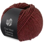Lana Grossa Cool Wool Superbig 222 Winna czerwień melanż