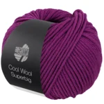 Lana Grossa Cool Wool Superbig 47 Czerwonofioletowy