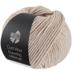 Lana Grossa Cool Wool Superbig 232 Szarobeżowy melanż