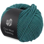 Lana Grossa Cool Wool Superbig 50 Zielony petrolowy