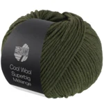 Lana Grossa Cool Wool Superbig 228 Zieleń loden melanż