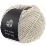 Lana Grossa Cool Wool Superbig 51 Srebrnoszary