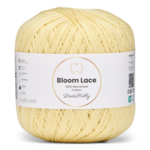 LindeHobby Bloom Lace Mercerized Cotton 21 Jasnożółty