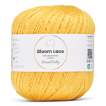 LindeHobby Bloom Lace Mercerized Cotton 22 Żółty