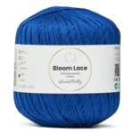 LindeHobby Bloom Lace Mercerized Cotton 35 Królewski niebieski
