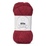 LindeHobby Ella 130 37 Vintage karmazynowy