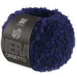 Lana Grossa Orsetto 21 Ciemnofioletowy
