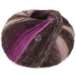 Lana Grossa Bomba 10 Orchidea/jeżyna/szarobeżowy/szarozielony/ciemnoszary