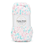 LindeHobby Fuzzy Chenille Print 07 Słodkie sny