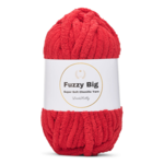 LindeHobby Fuzzy Chenille BIG 27 Rubinowy