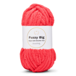 LindeHobby Fuzzy Chenille BIG 35 Koralowy