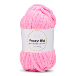LindeHobby Fuzzy Chenille BIG 48 Neonowy jasnoróżowy