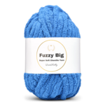LindeHobby Fuzzy Chenille BIG 36 Niebieski