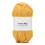LindeHobby Fuzzy Chenille BIG 16 Musztardowy