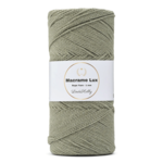 LindeHobby Macrame Lux, Sznurek do makramy, 1 mm 06 Khaki