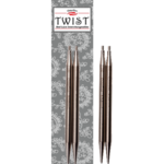 ChiaoGoo Wymienne Druty na Żyłce Twist Lace (8, 10 i 13 cm)