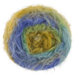 Lana Grossa Basta Mista 101 Musztardowy żółty/Lipowa zieleń/Królewski niebieski/Dżinsowy niebieski/Szary/Mysi szary