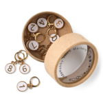 LindeHobby Znaczniki Oczek z Zapięciem, numery 0-9